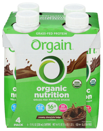 Orgain Protein Rtd Chocolate, 44 FO.