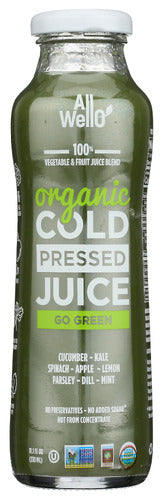 Allwello 
Juice Go Green Org, 11.1 FO.