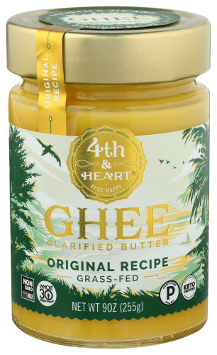 4Th Heart 
Ghee Original, 9 OZ.