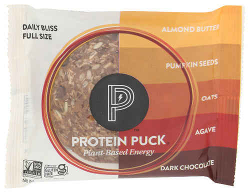 Protein Puck Bar Daily Bliss Almd Chc, 3.25 OZ.