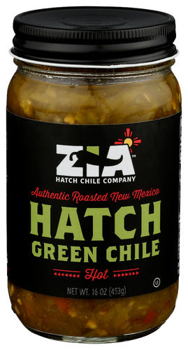 Zia Hatch Chile Company 
Chile Diced Green Hot, 16 OZ.