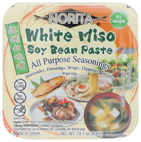 Norita Paste Wht Miso Soy Bean, 14.1 OZ.