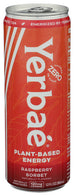 YERBAE WATER SPK RASPBRY SORBET - 12 FO