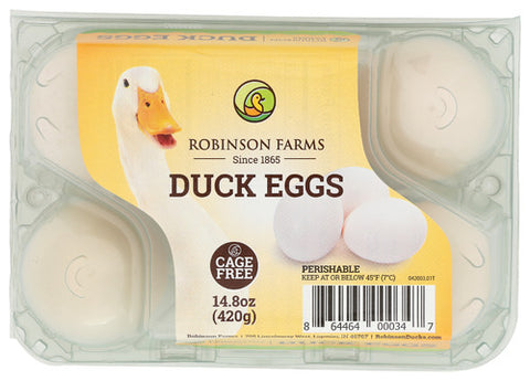 Robinsons Farms Eggs Duck Fresh, 0.5 DZ.
