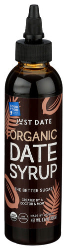 JUST DATE SYRUP MEDJOOL DATE ORG - 8.8 OZ