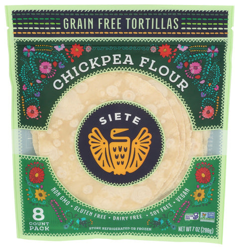 SIETE TORTILLAS CHICKPEA FLOUR - 7 OZ