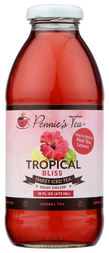 Pennies Tea Tea Iced Tropcal Blss Rtd, 16 FO.