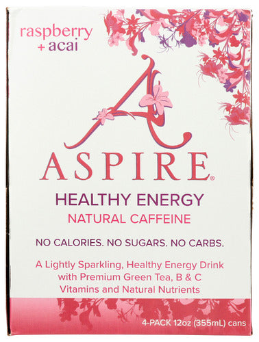 Aspire 
Energy Rasp Acai 4Pk, 48 FO.