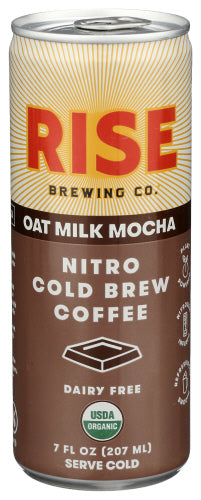 Rise Brewing Co Cold Brew Nitro Mcha Org, 7 FO.