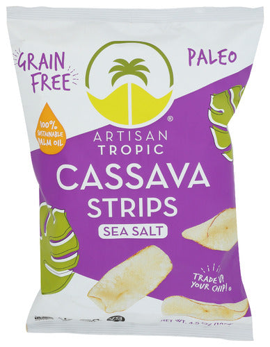 Artisan Tropic 
Cassava Strips Sea Salt, 4.5 OZ.