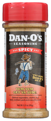 Dan Os 
Seasoning Spicy, 3.5 OZ.