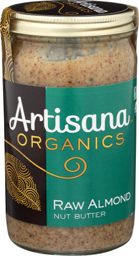 Artisana 
Nut Btr Almnd Raw Org, 14 OZ.