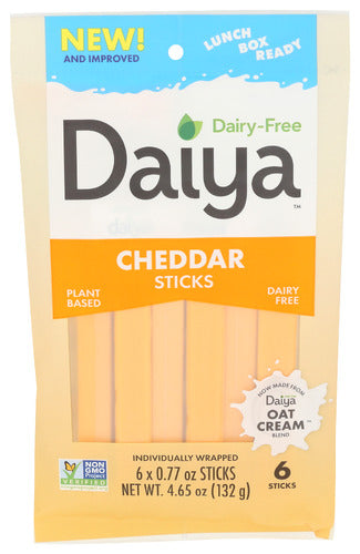 DAIYA STICKS CHEEZE CHEDDR DLUX - 4.66 OZ