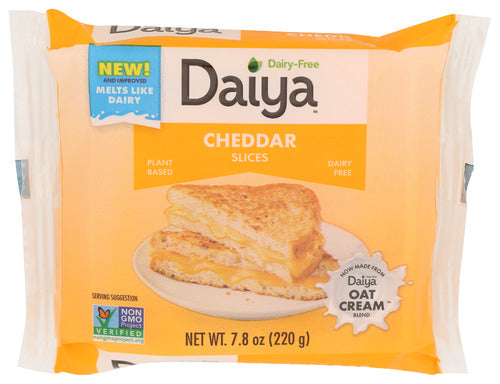 DAIYA CHEESE SLICES CHEDR STYL - 7.8 OZ