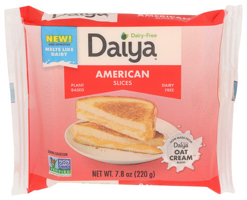DAIYA CHEESE SLICES AMERCN STYL - 7.8 OZ