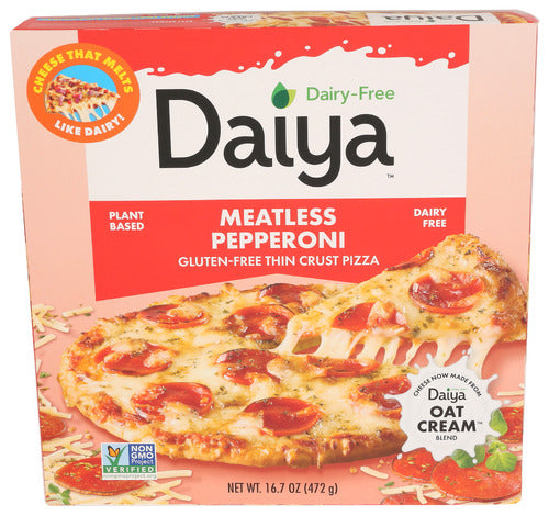 DAIYA PIZZA MEATLESS PEPRONI ST - 16.7 OZ