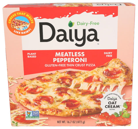 DAIYA PIZZA MEATLESS PEPRONI ST - 16.7 OZ