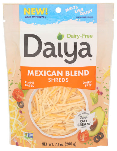 DAIYA CHEESE DF MEXICN 4 SHRDS - 7.1 OZ