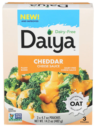 Daiya 
Sauce Chze Chdr Style Dlx, 14.2 OZ.