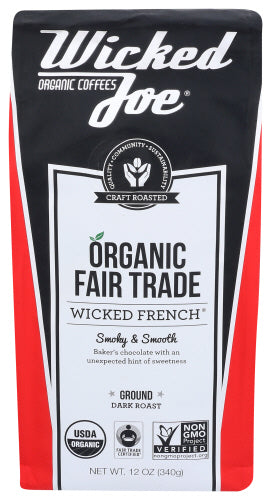 WICKED JOE COFFEE COFFEE WICKED FRNCH GRND - 12 OZ