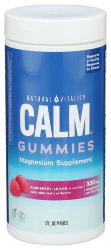 Natural Vitality Natural Calm Gummies, 120 PC
