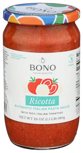 BONO SAUCE PASTA RICOTTA - 24 OZ