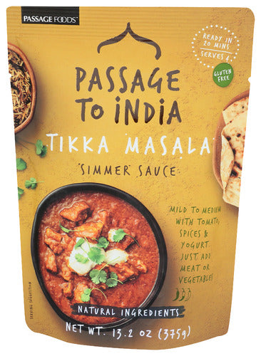 Passage Foods Sauce Tikka Masala, 13.2 OZ.