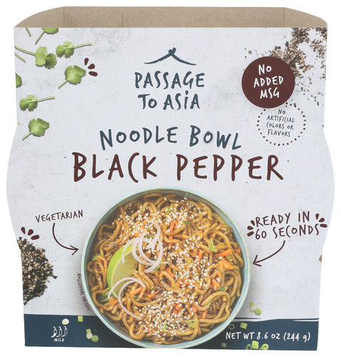 Passage Foods Noodle Bowl Blk Pepr Rte, 8.6 OZ.