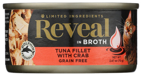 REVEAL TUNA FLLET W CRB GRN FREE - 2.47 OZ