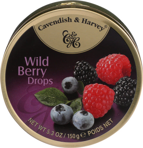 Cavendish & Harvey 
Candy Tin Wldbry, 5.3 OZ.