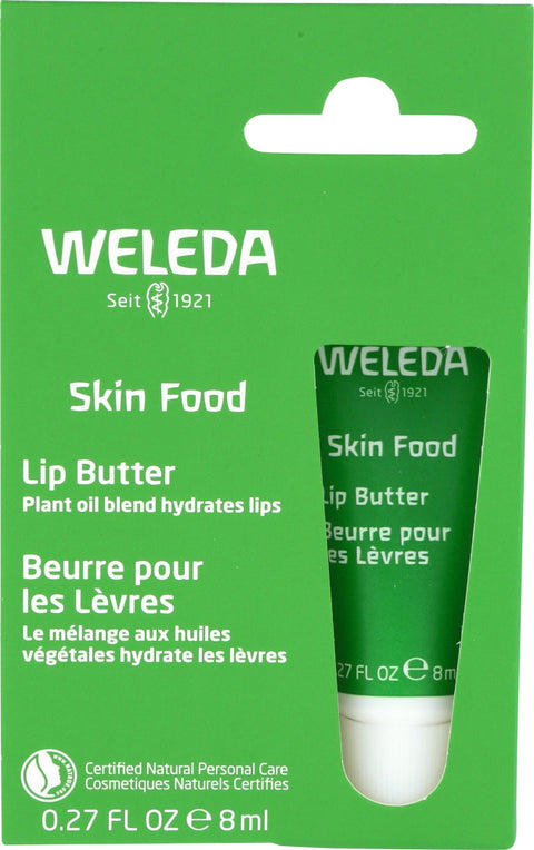 WELEDA SKIN FOOD LIP BUTTER - 0.27 OZ
