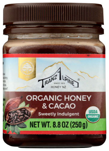 TRANZALPINE HONEY CACAO ORG - 8.8 OZ