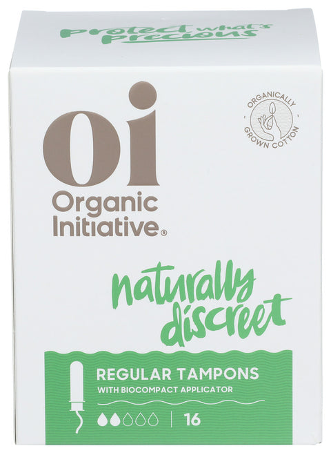 Oi Tampons Cotton Regular, 16 PC