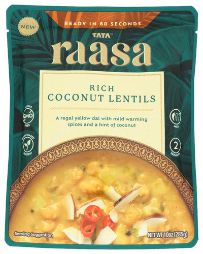 TATA RAASA LENTILS COCONUT RICH - 10 OZ