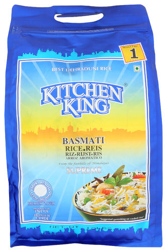 KITCHEN KING RICE BASMATI WHITE ORIG - 10 LB