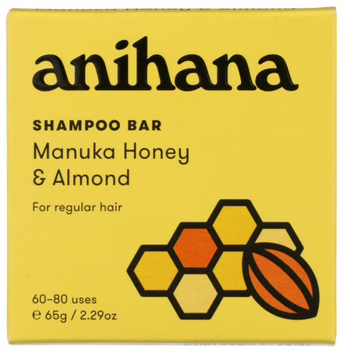 Anihana 
Bar Shampoo Honey Almond, 65 GM.
