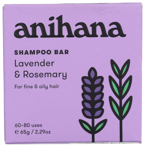 Anihana 
Bar Shampoo Lavndr Rsmry, 65 GM.