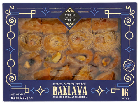 Athena Sweet 
Baklava Variety Vegan, 8.81 OZ.