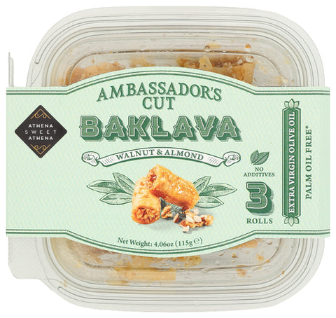 Athena Sweet 
Baklava Wlnt Almnd Ct Am, 4.05 OZ.