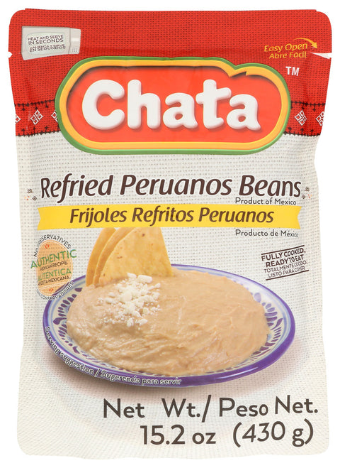 Chata 
Beans Myocba Refrd Pouch, 15.2 OZ.