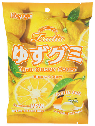 KASUGAI GUMMY CANDY YUZU - 3.59 OZ