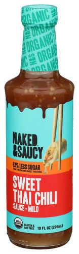 Naked And Saucy Sauce Sweet Thai Chili, 10 FO.