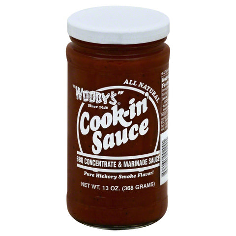 WOODYS SAUCE COOK-IN - 13 OZ