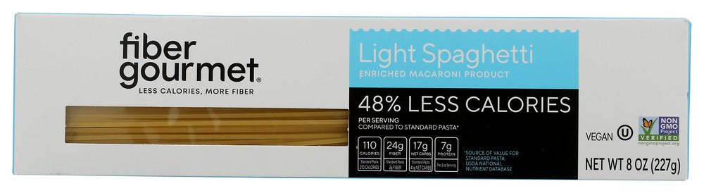 FIBER GOURMET PASTA LGHT SPAGHETTI - 8 OZ
