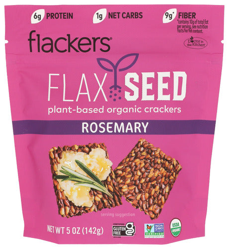 Doctor In The Kitchen 
Cracker Flxsd Rsmry, 5 OZ.
