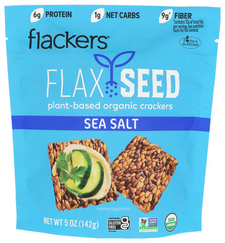 Doctor In The Kitchen 
Cracker Sea Salt Flackers, 5 OZ.