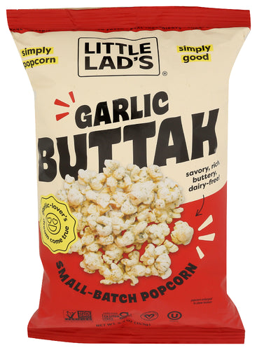 LITTLE LADS POPCORN GARLIC BUTTAH - 5.4 OZ