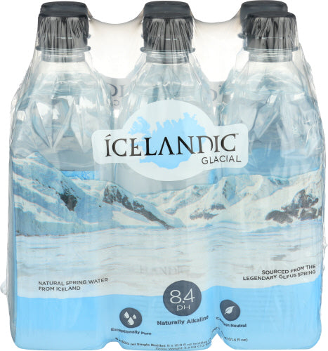 ICELANDIC GLACIAL WATER 6PK SPRING NTRL - 101.4 FO