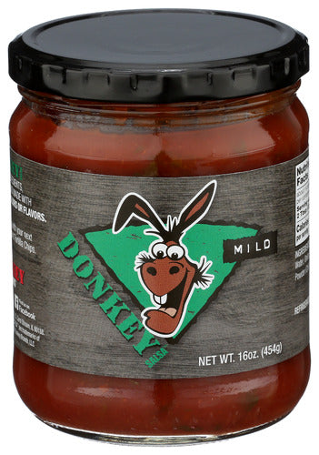 Donkey Chip 
Salsa Mild, 16 OZ.