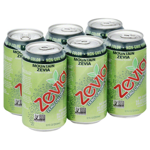 ZEVIA SODA MOUNTAIN Z 6PK - 72 FO